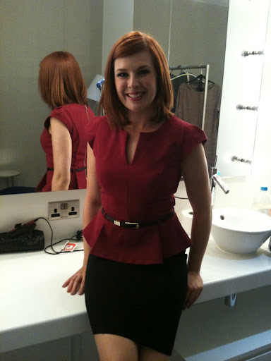 My time in-front of the camera!!