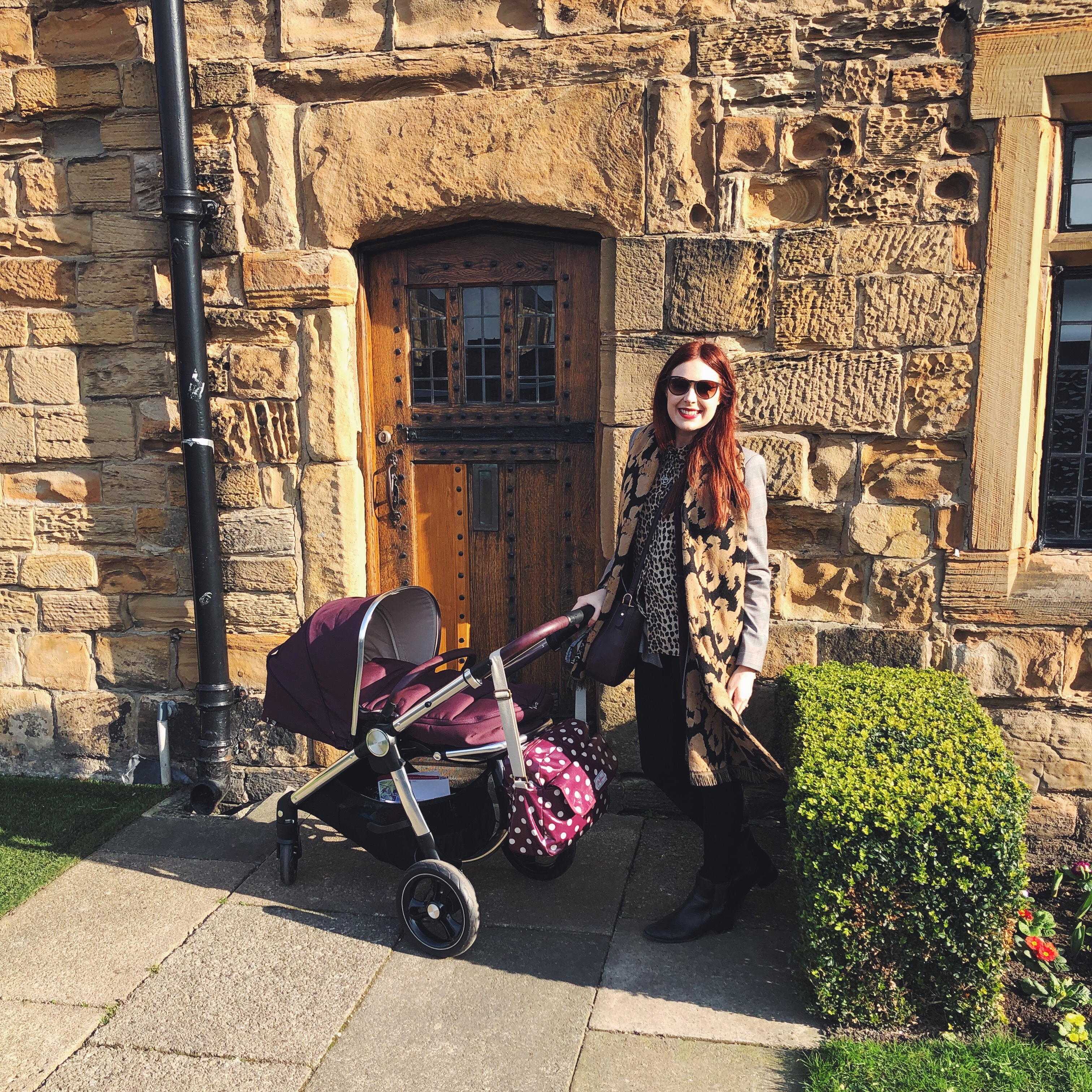 Mum and pram in Durham