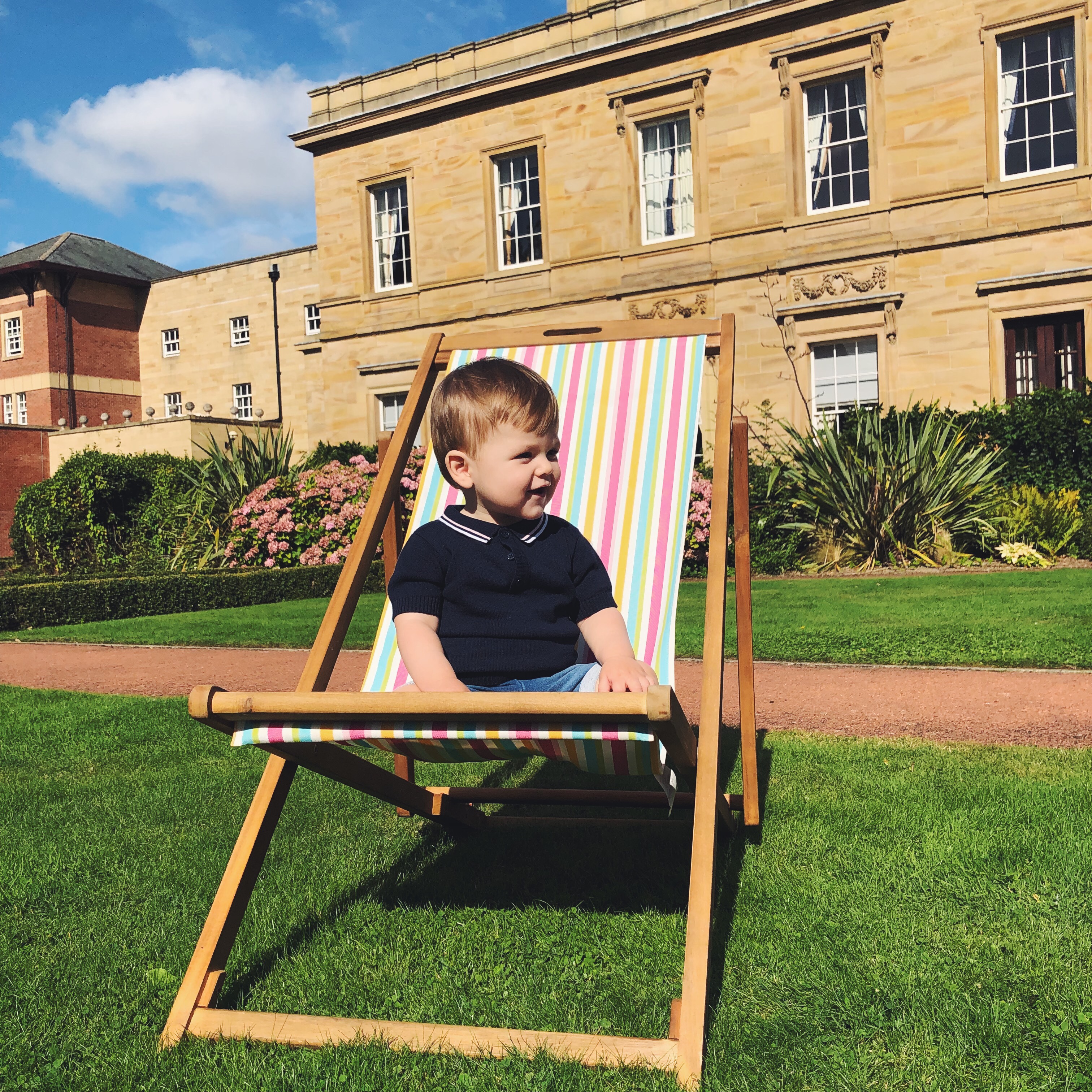 Oulton Hall Yorkshire, babies first holiday 