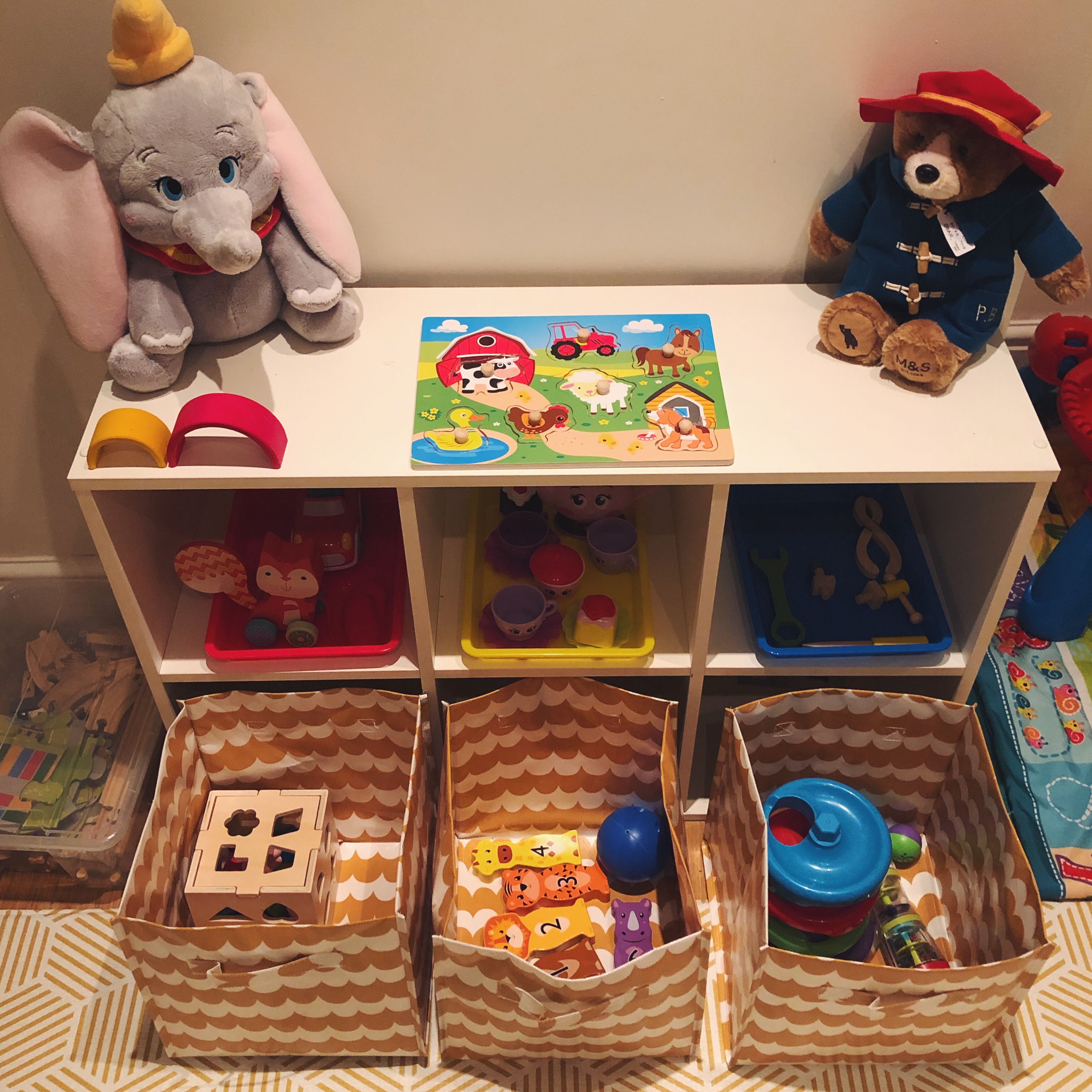 Toy rotation set up 