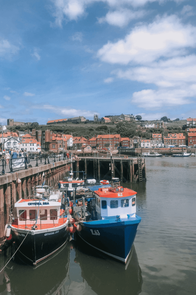 boast on the harbour in Whitby